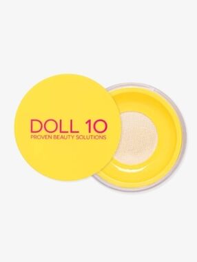 DOLL 10 Doll Skin Yellow Power Brightening Powder - New